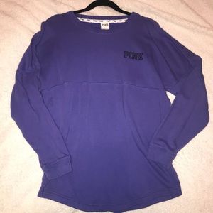 VS Pink Crew Neck Purple